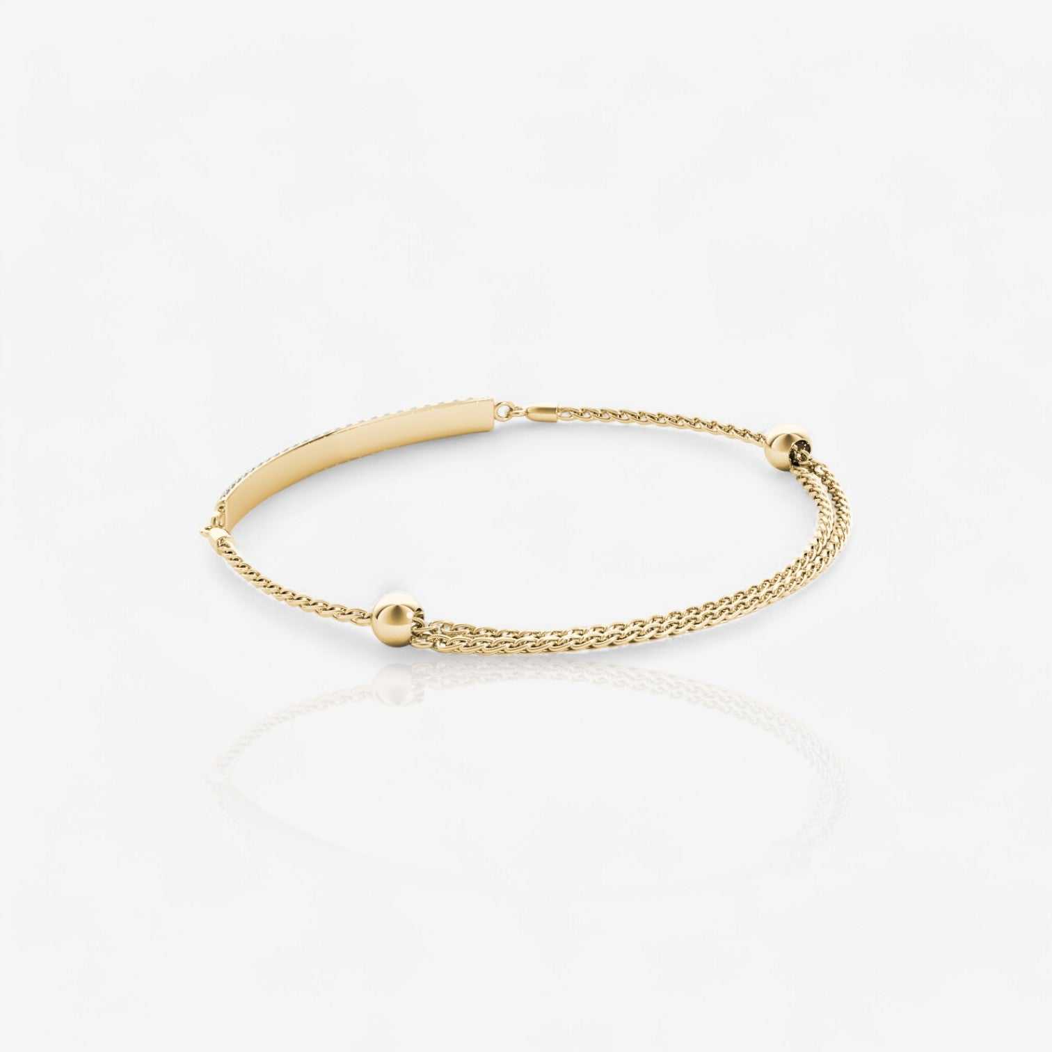 14kt yellow gold/0.75/front