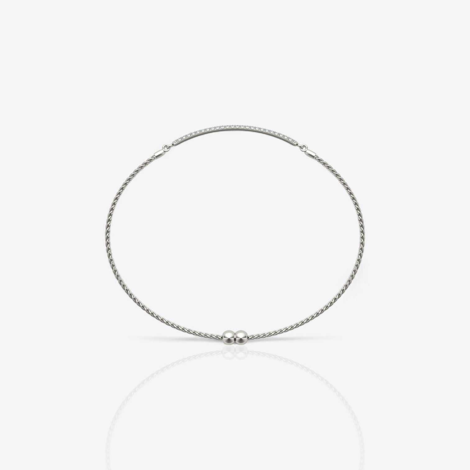 14kt white gold/0.75/measurements