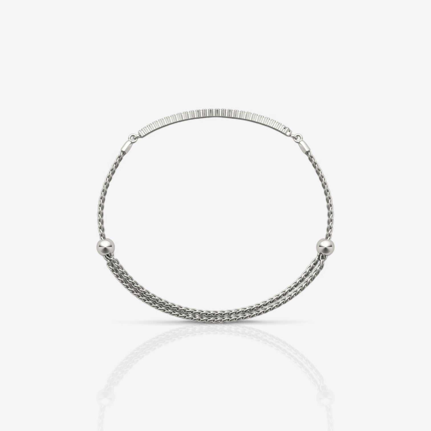 14kt white gold/0.50/side