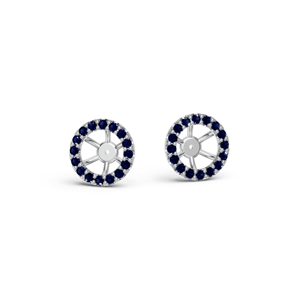 14kt white gold/18kt white gold/platinum/Fits 1.00 CTW Round Three-Prong Martini Studs/Fits 1.50 CTW Round Three-Prong Martini Studs/Fits 2.00 CTW Round Three-Prong Martini Studs /Fits 3.00 CTW Round Three-Prong Martini Studs/Fits 4.00 CTW Round Three-Prong Martini Studs/top