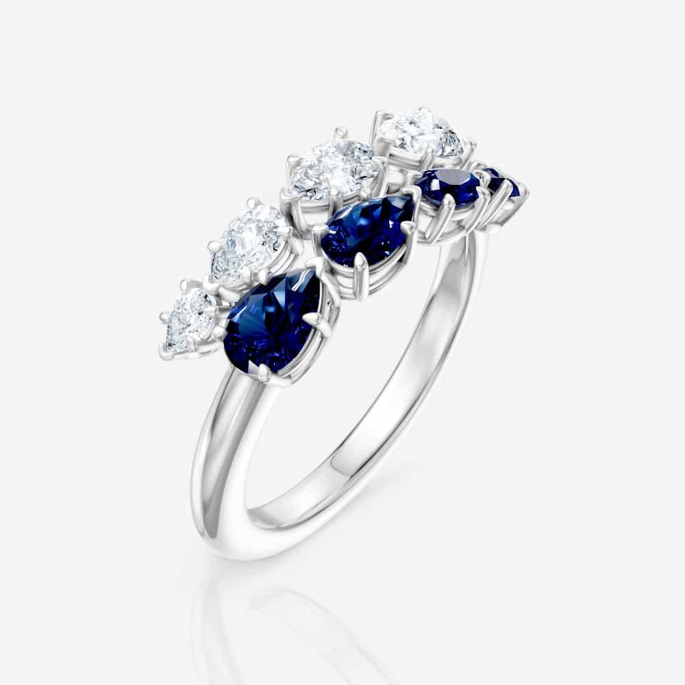 14kt white gold/18kt white gold/platinum/1.00/front