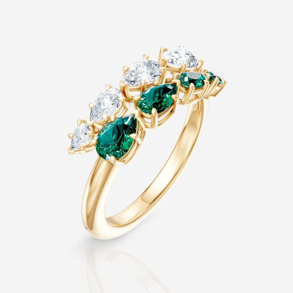 18kt yellow gold/1.00/front