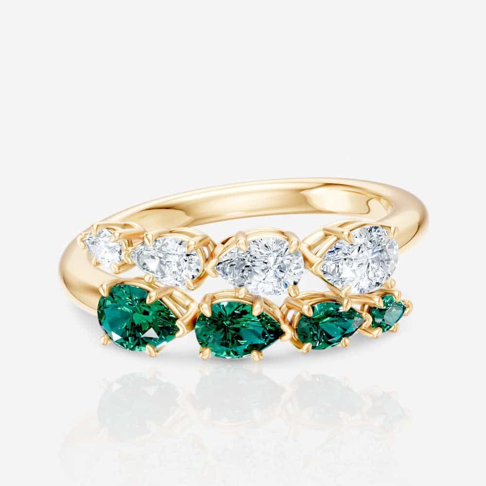 18kt yellow gold/1.00/top
