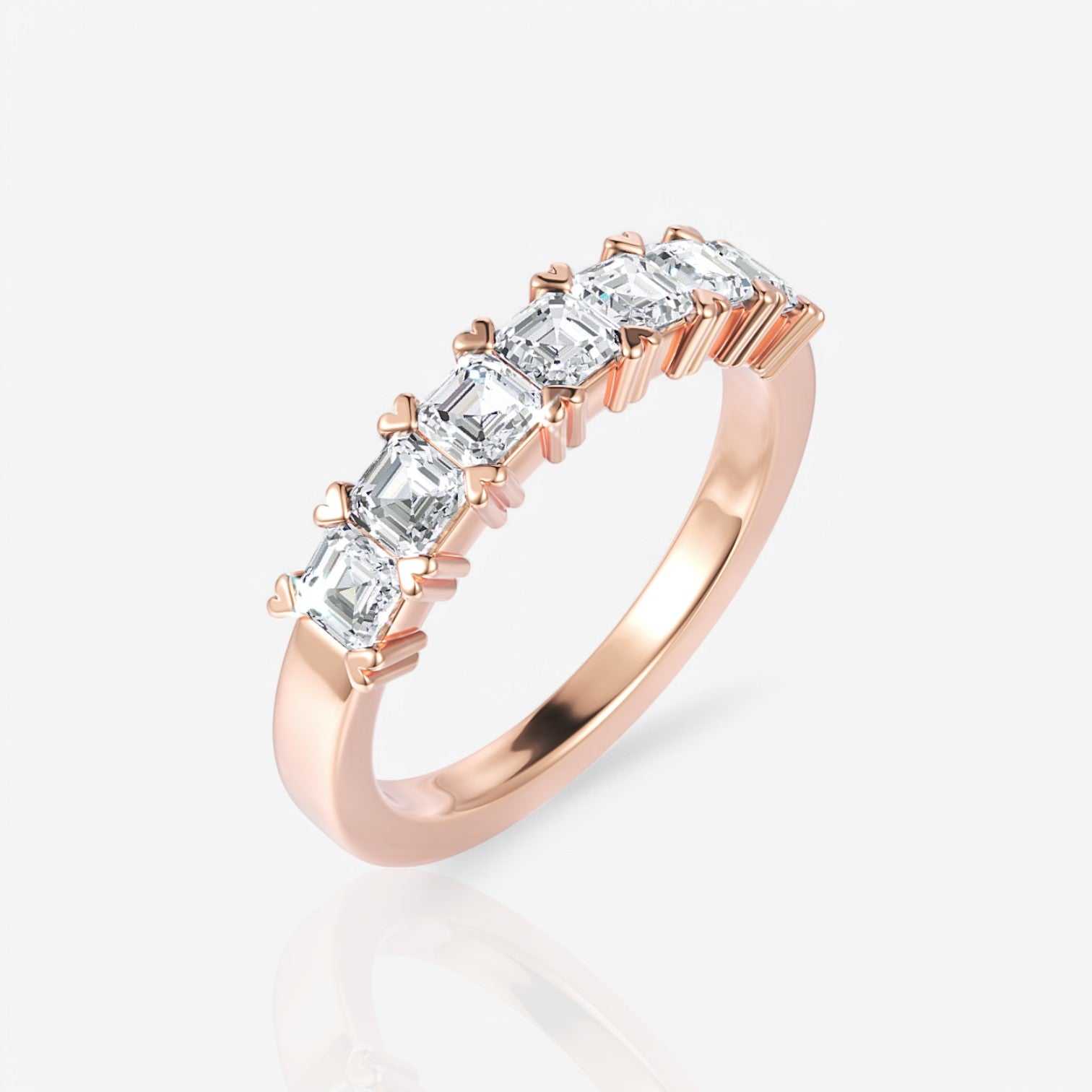 18kt rose gold/0.50/front