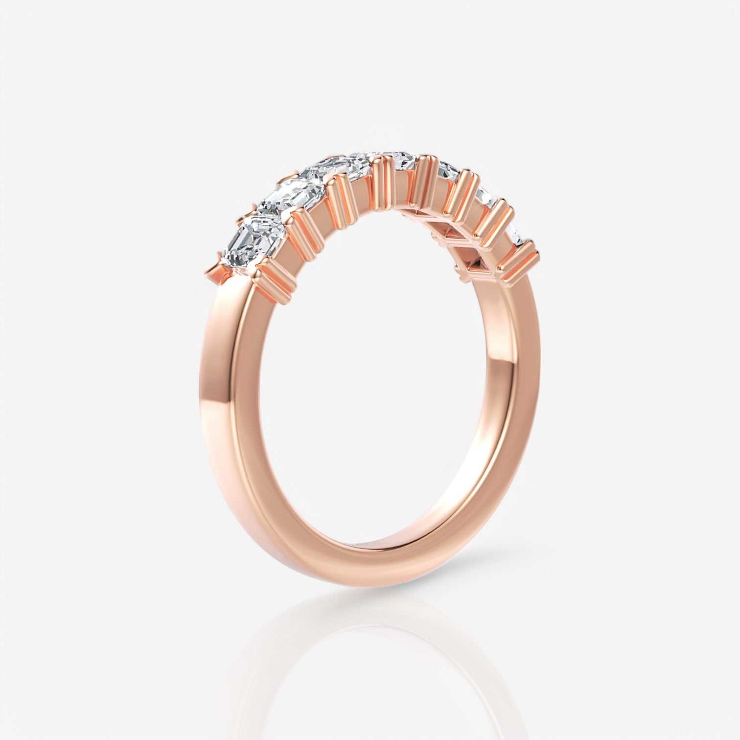 18kt rose gold/0.50/side