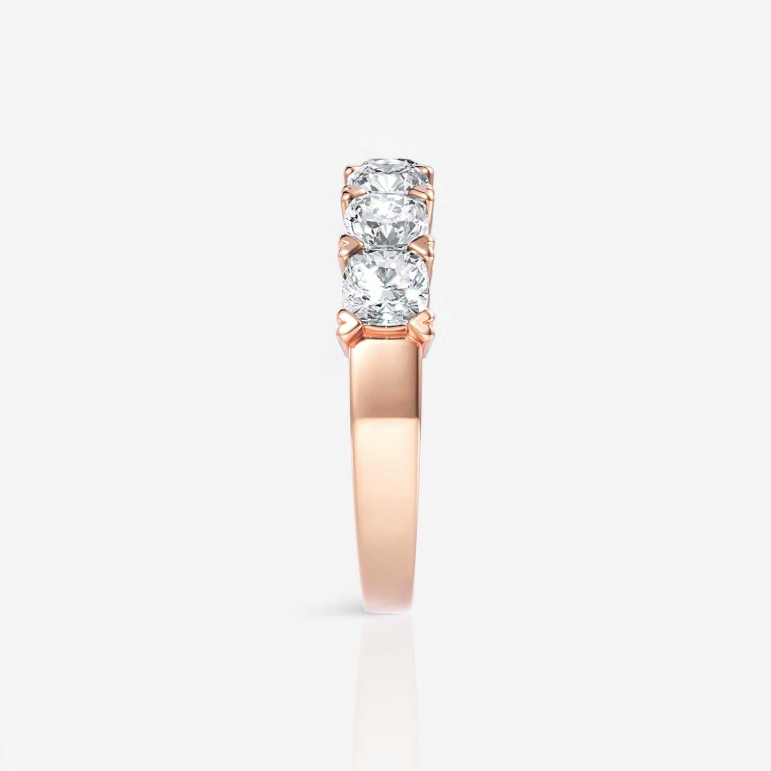 18kt rose gold/3.00/perspective