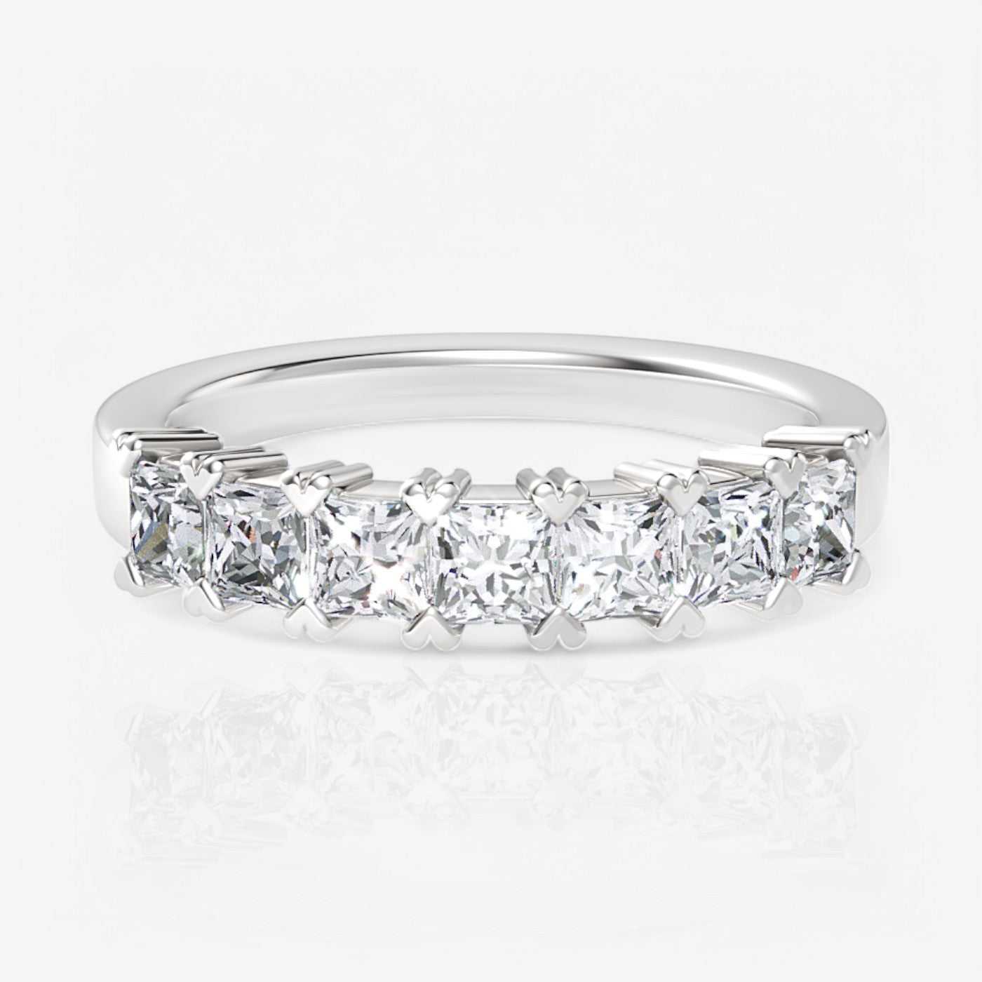 14kt white gold/18kt white gold/platinum/0.75/top