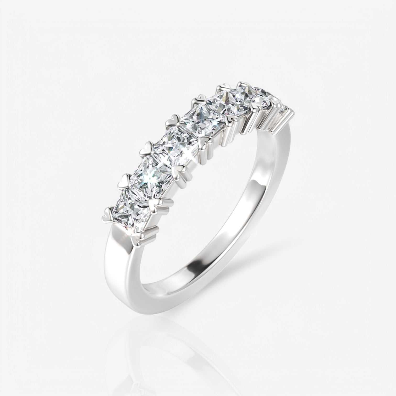 14kt white gold/18kt white gold/platinum/0.75/front