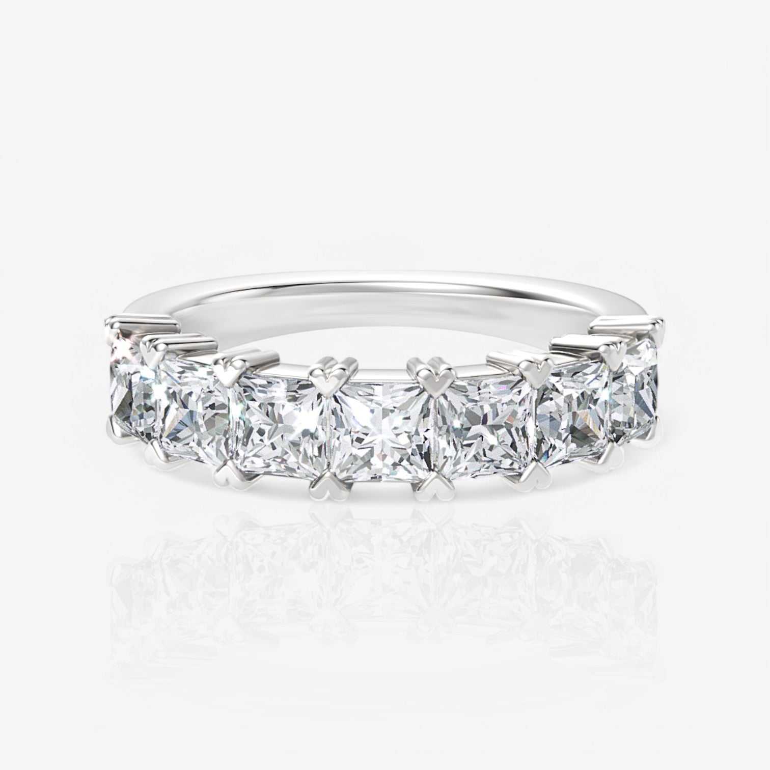 14kt white gold/18kt white gold/platinum/1.50/top