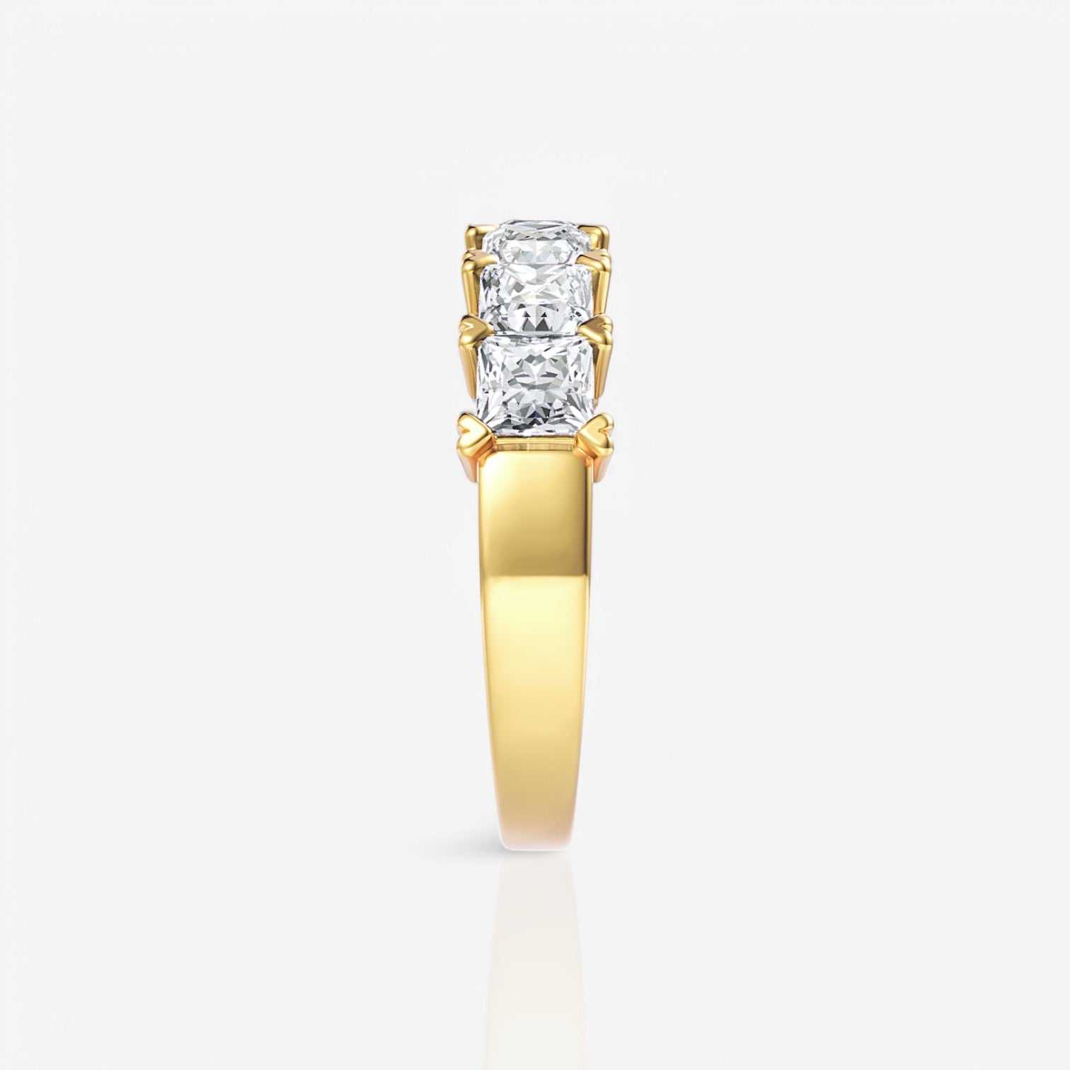 18kt yellow gold/3.00/perspective