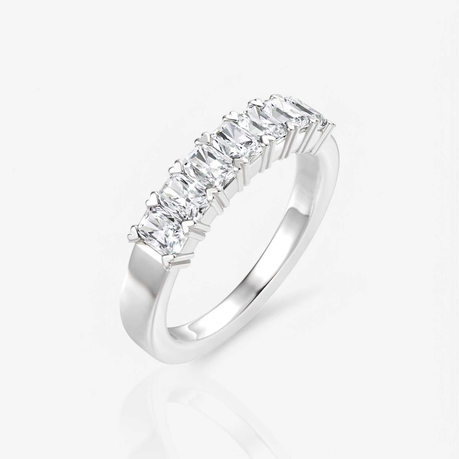 14kt white gold/18kt white gold/platinum/0.75/front
