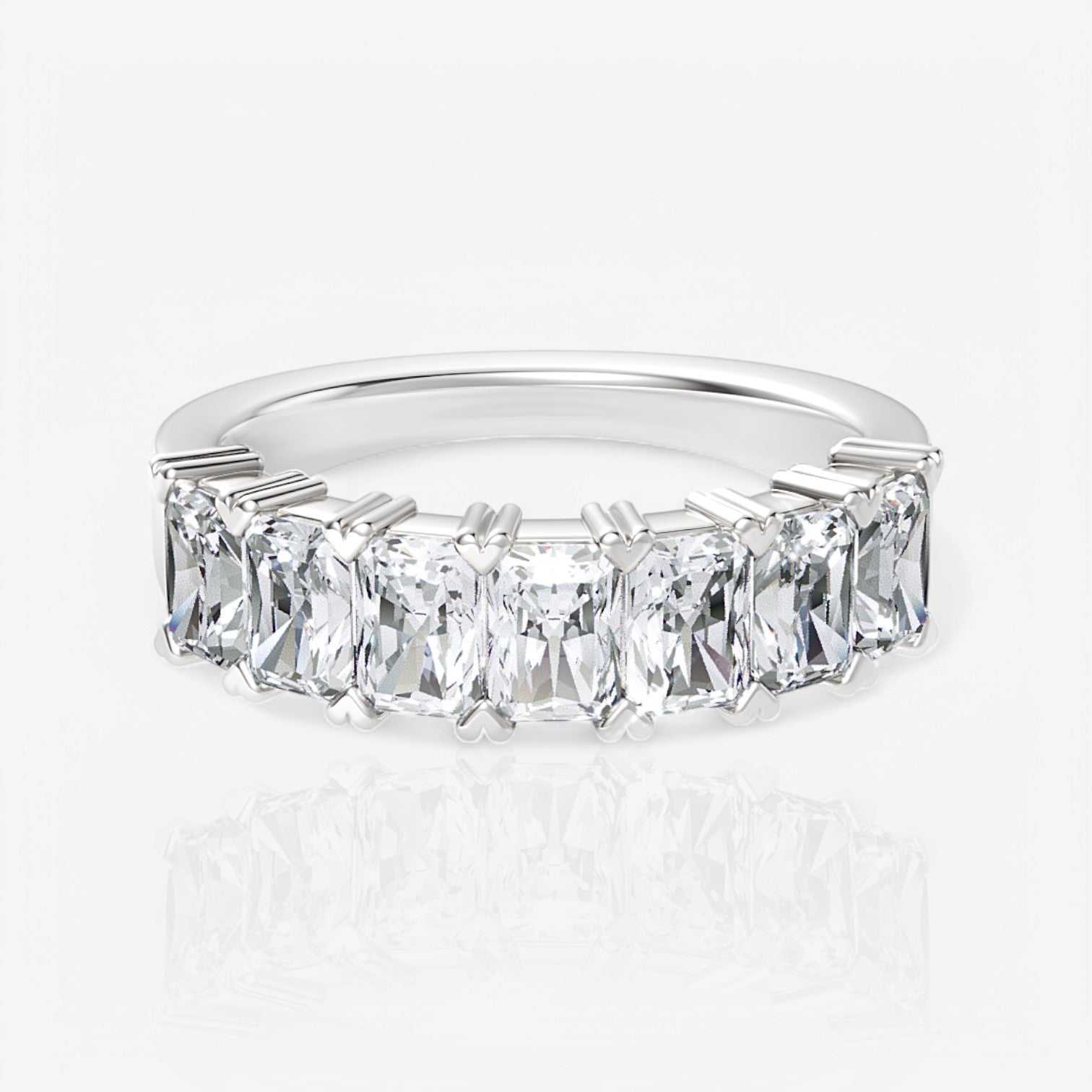 14kt white gold/18kt white gold/platinum/3.00/top