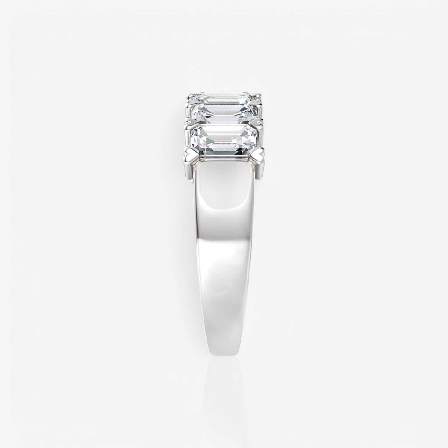 14kt white gold/18kt white gold/platinum/2.00/side
