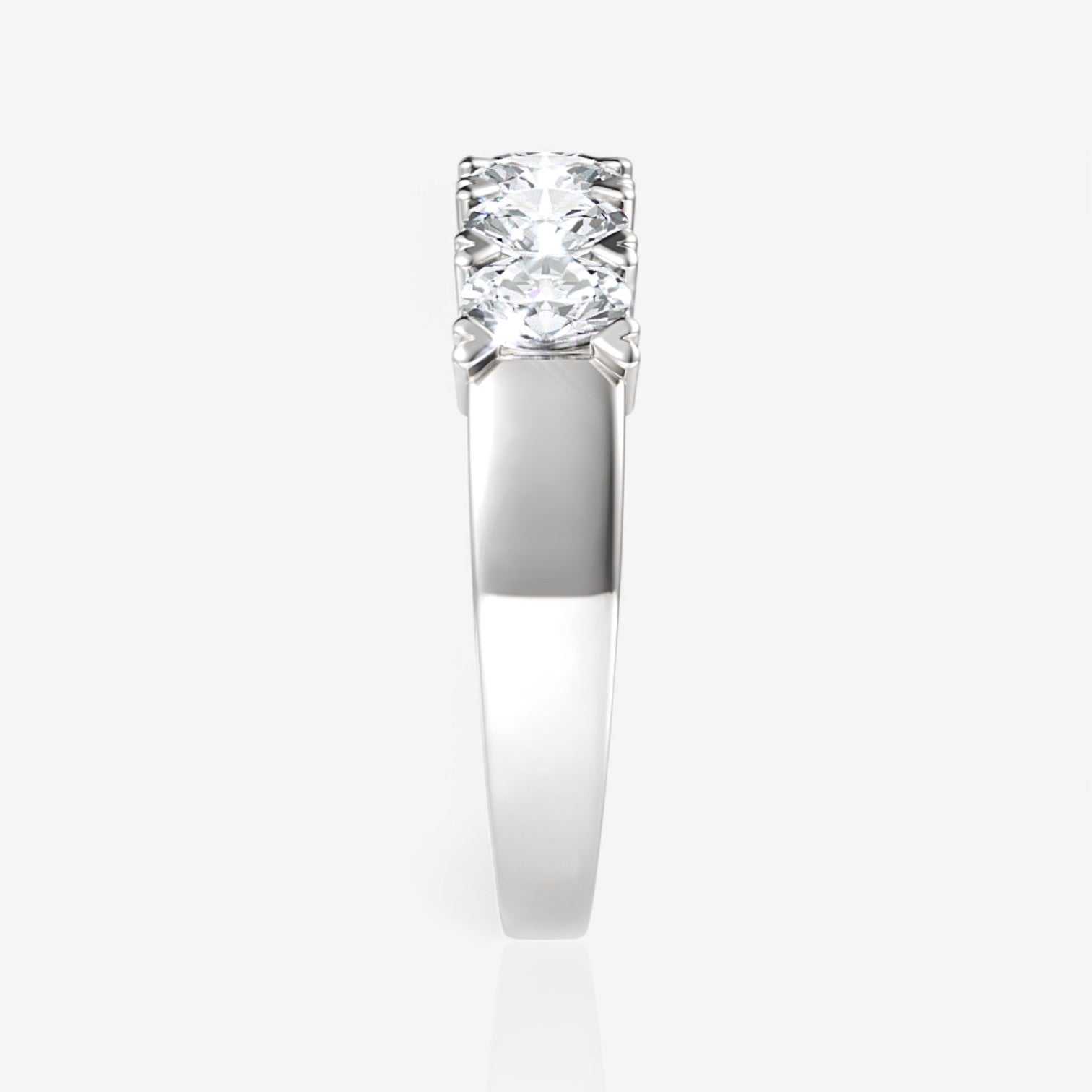 14kt white gold/18kt white gold/platinum/0.75/perspective