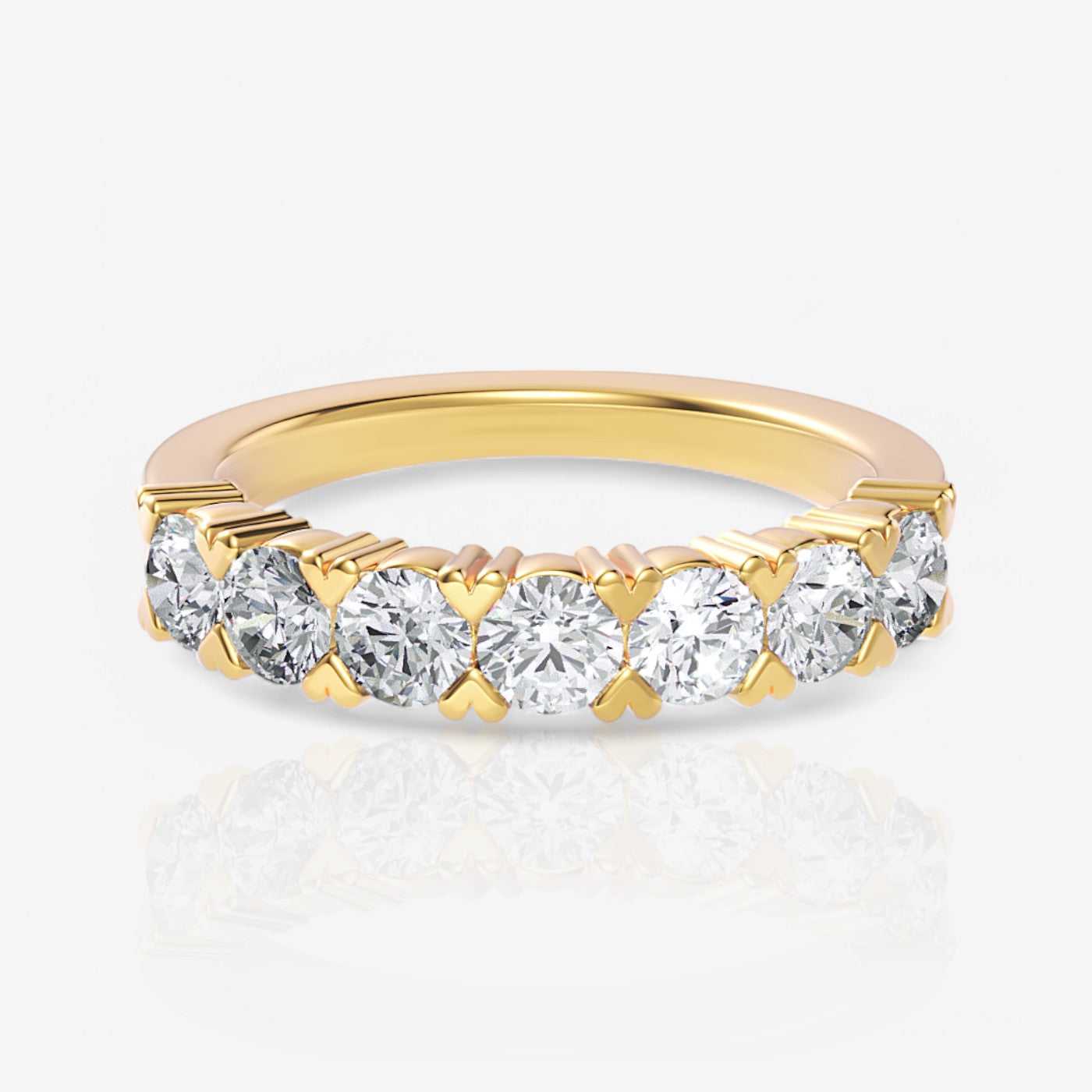 18kt yellow gold/0.75/top