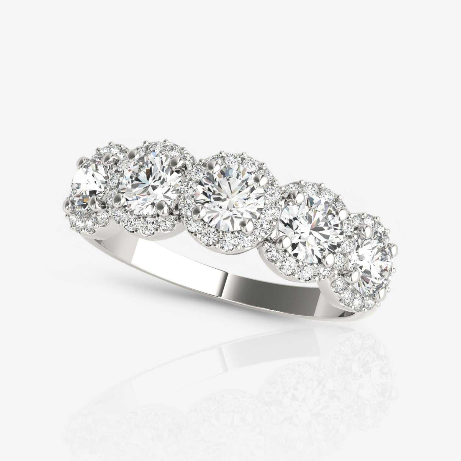 14kt white gold/18kt white gold/platinum/0.75/front