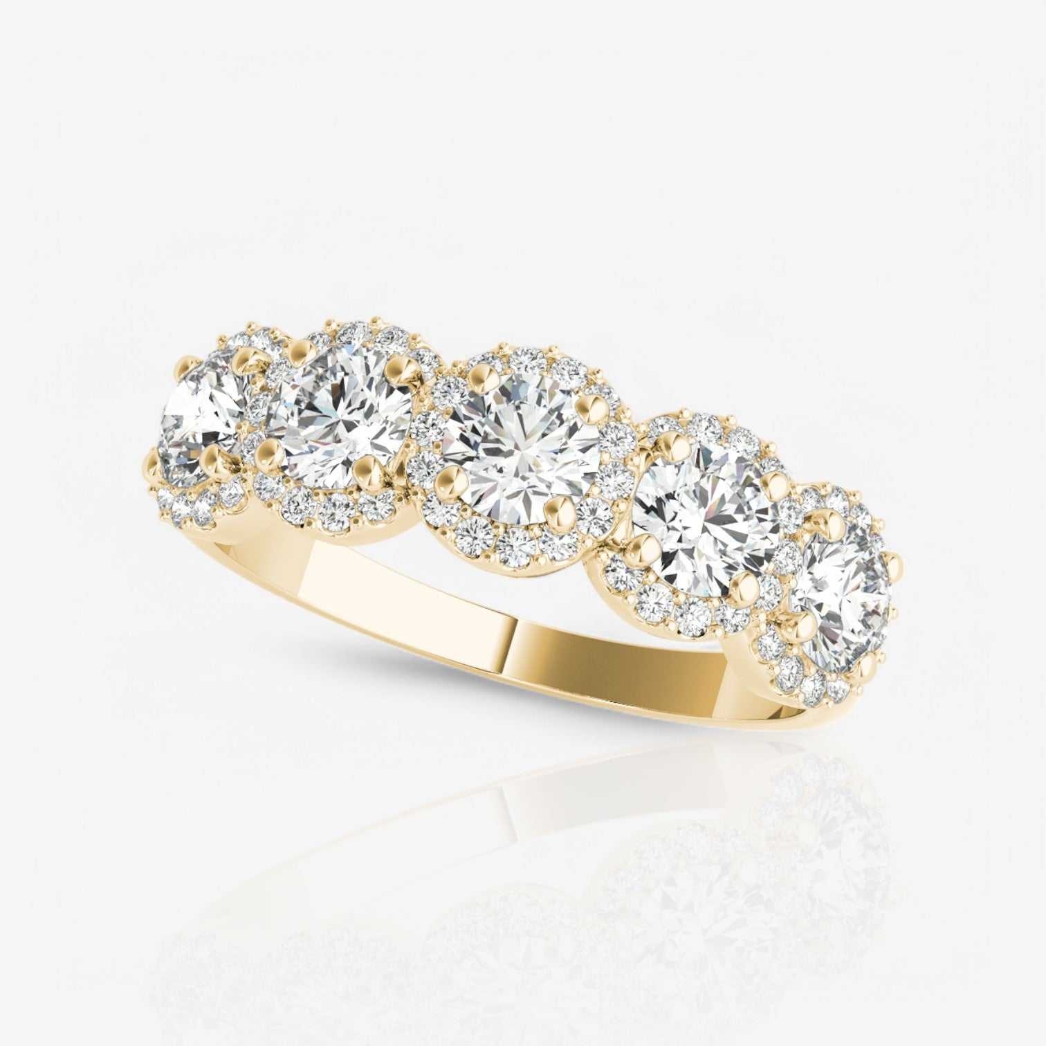 18kt yellow gold/0.75/front