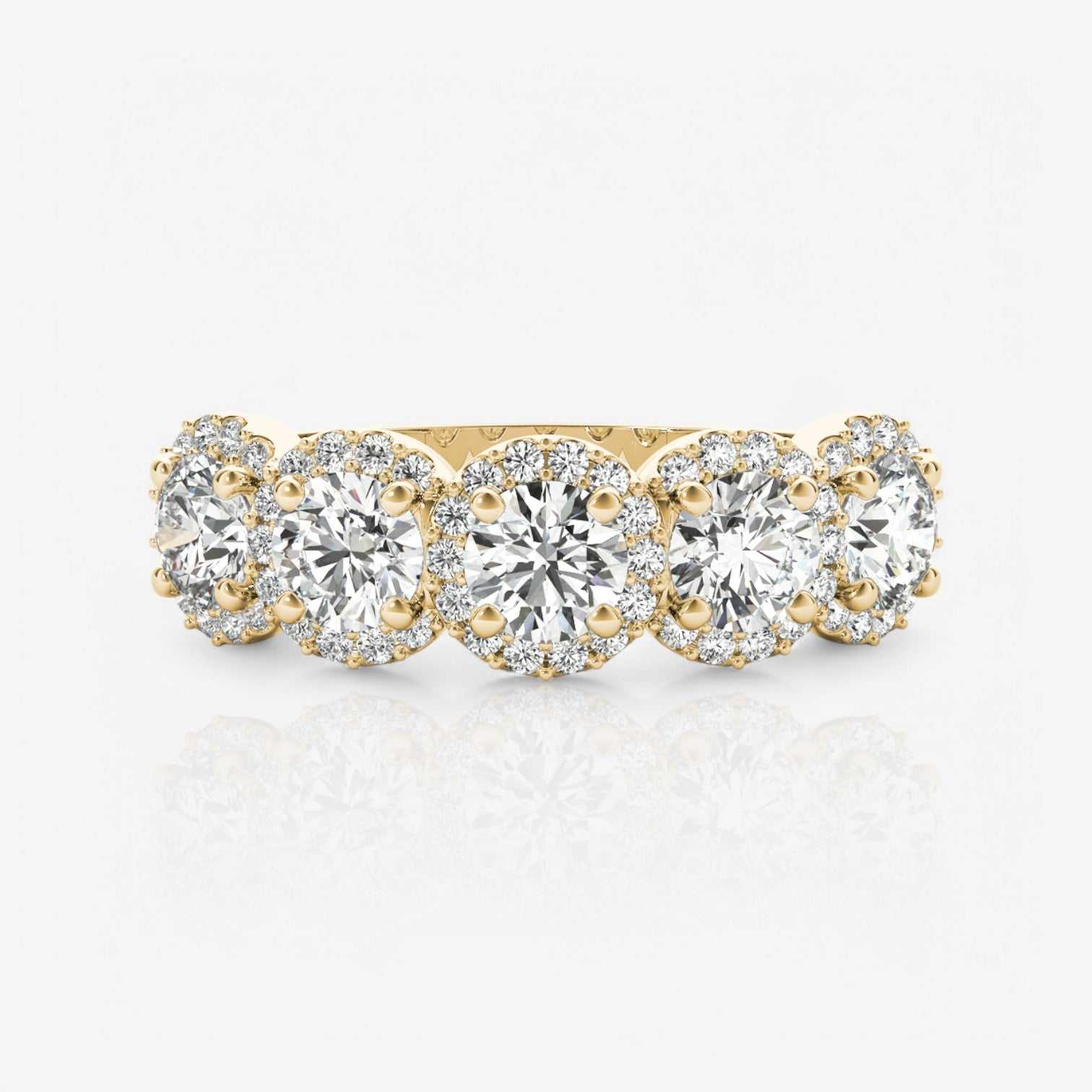 18kt yellow gold/0.75/top