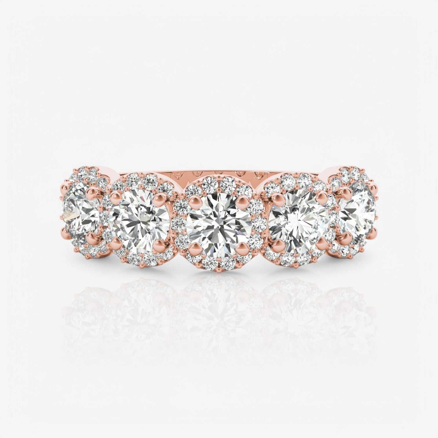 18kt rose gold/0.75/top