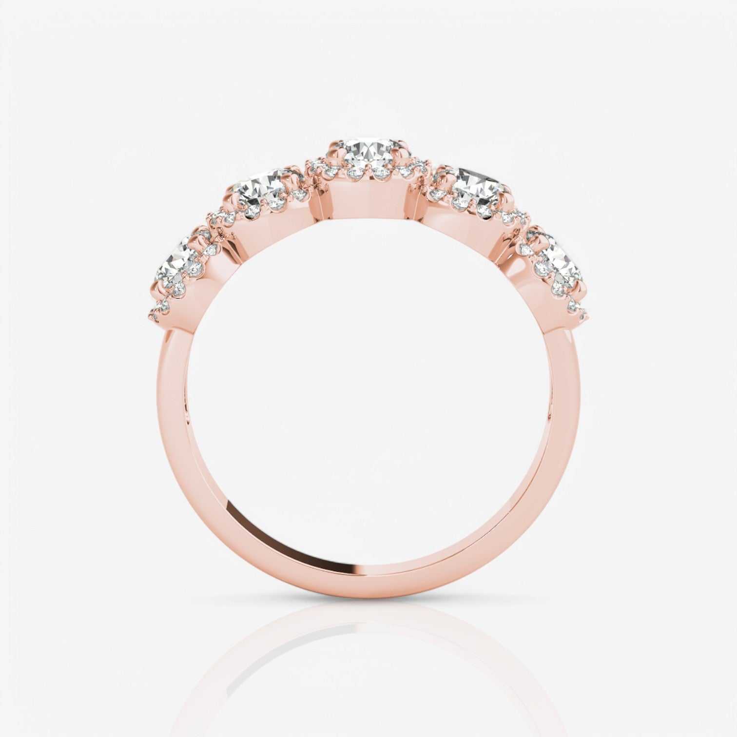 18kt rose gold/0.75/perspective
