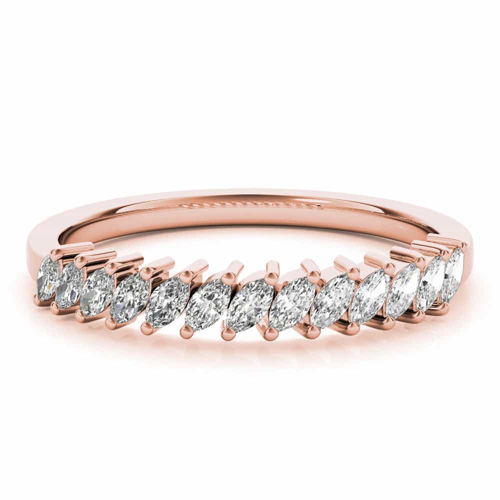 18kt rose gold/top