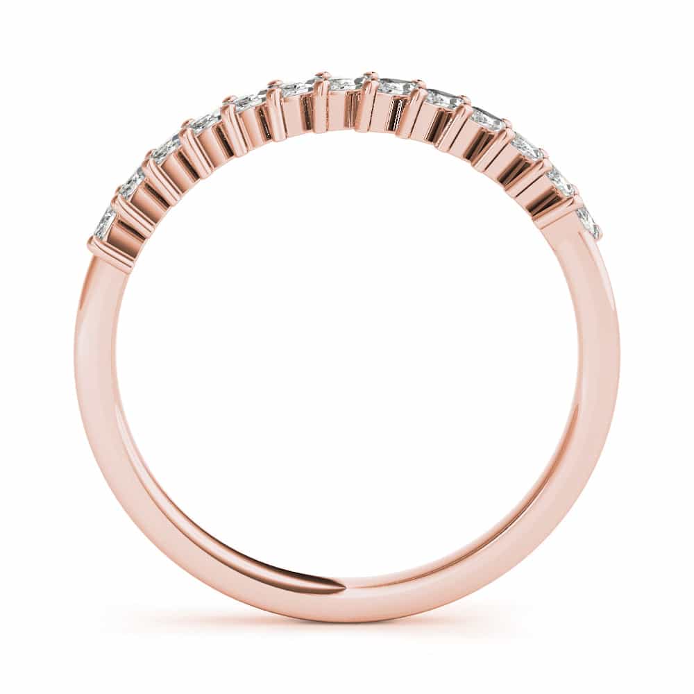 18kt rose gold/front
