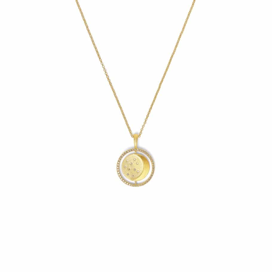 Gold Plated Sterling Silver/front