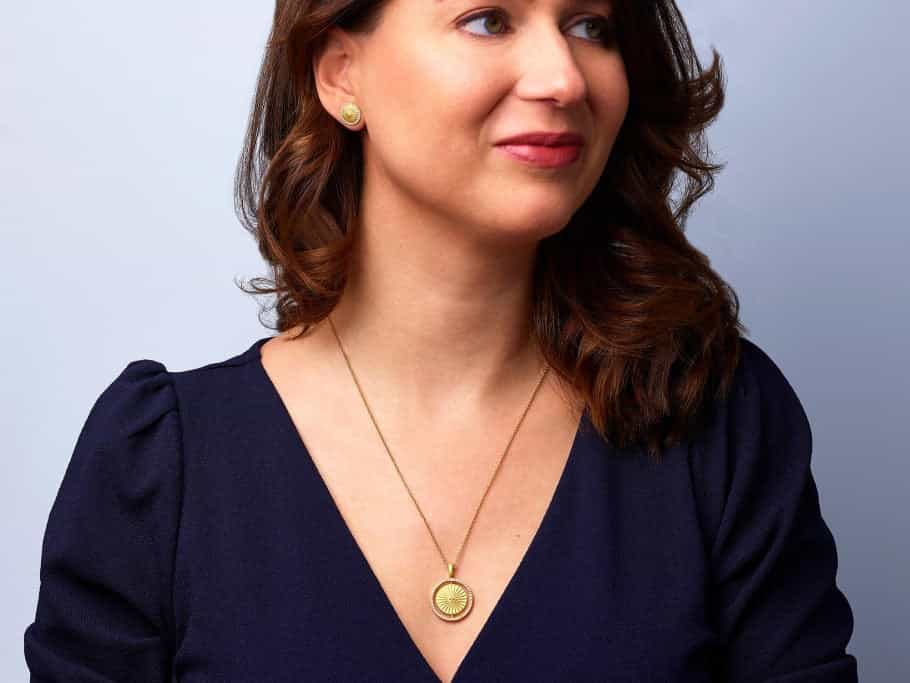 Gold Plated Sterling Silver/model