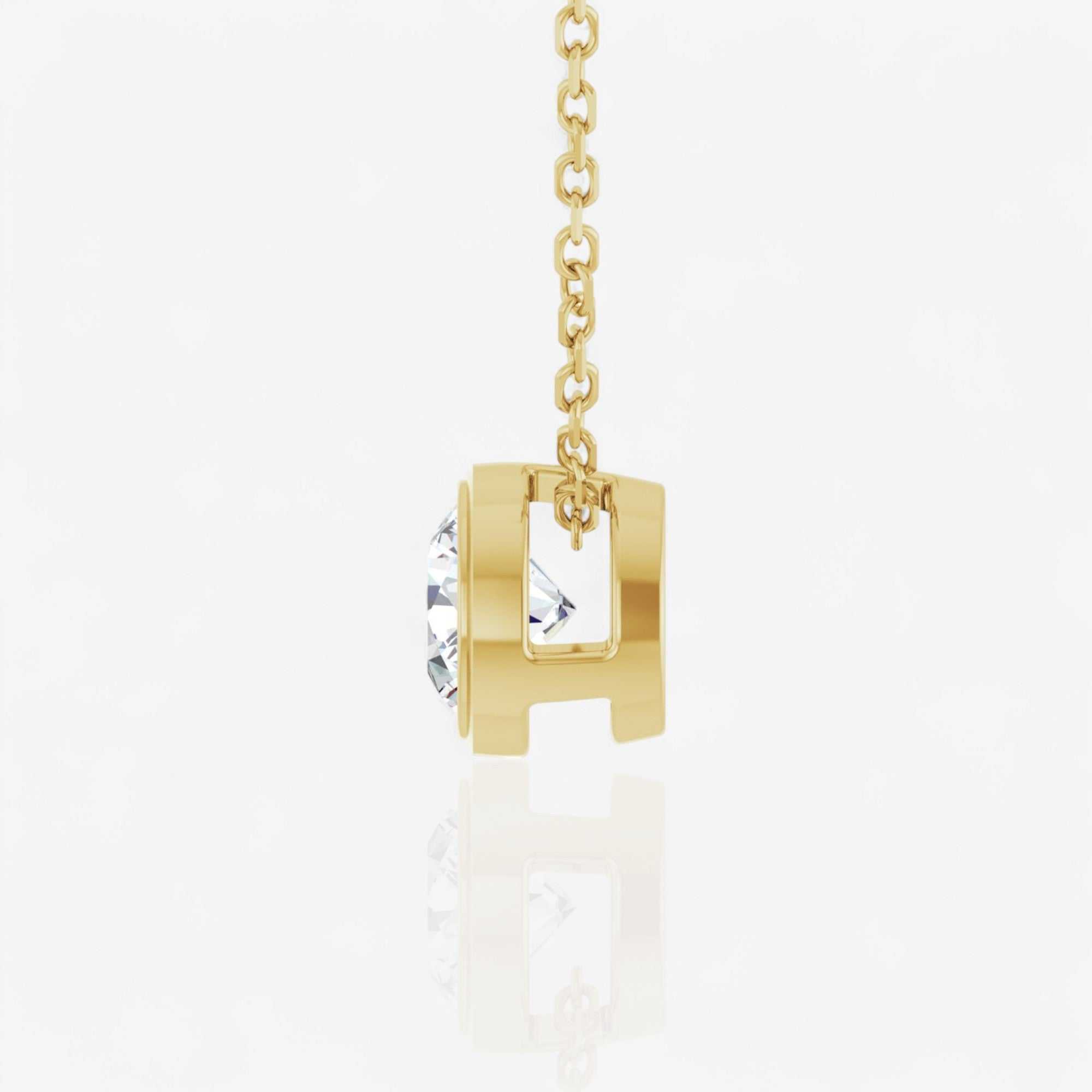 18kt yellow gold/side