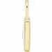 14kt yellow gold/front