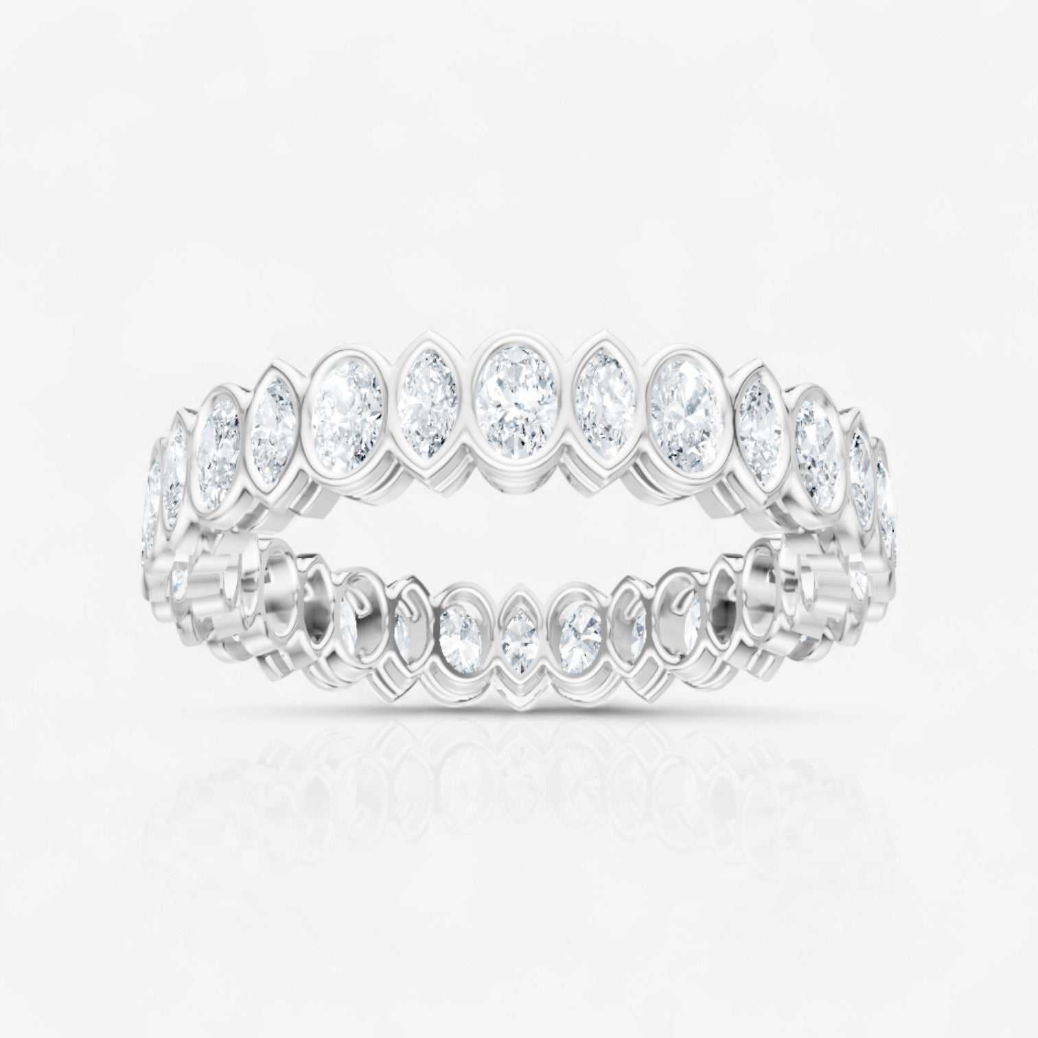 14kt white gold/18kt white gold/platinum/1.00/3/3.5/4/4.5/5/5.5/6/6.5/7/7.5/8/8.5/9/top