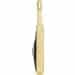 14kt yellow gold/front