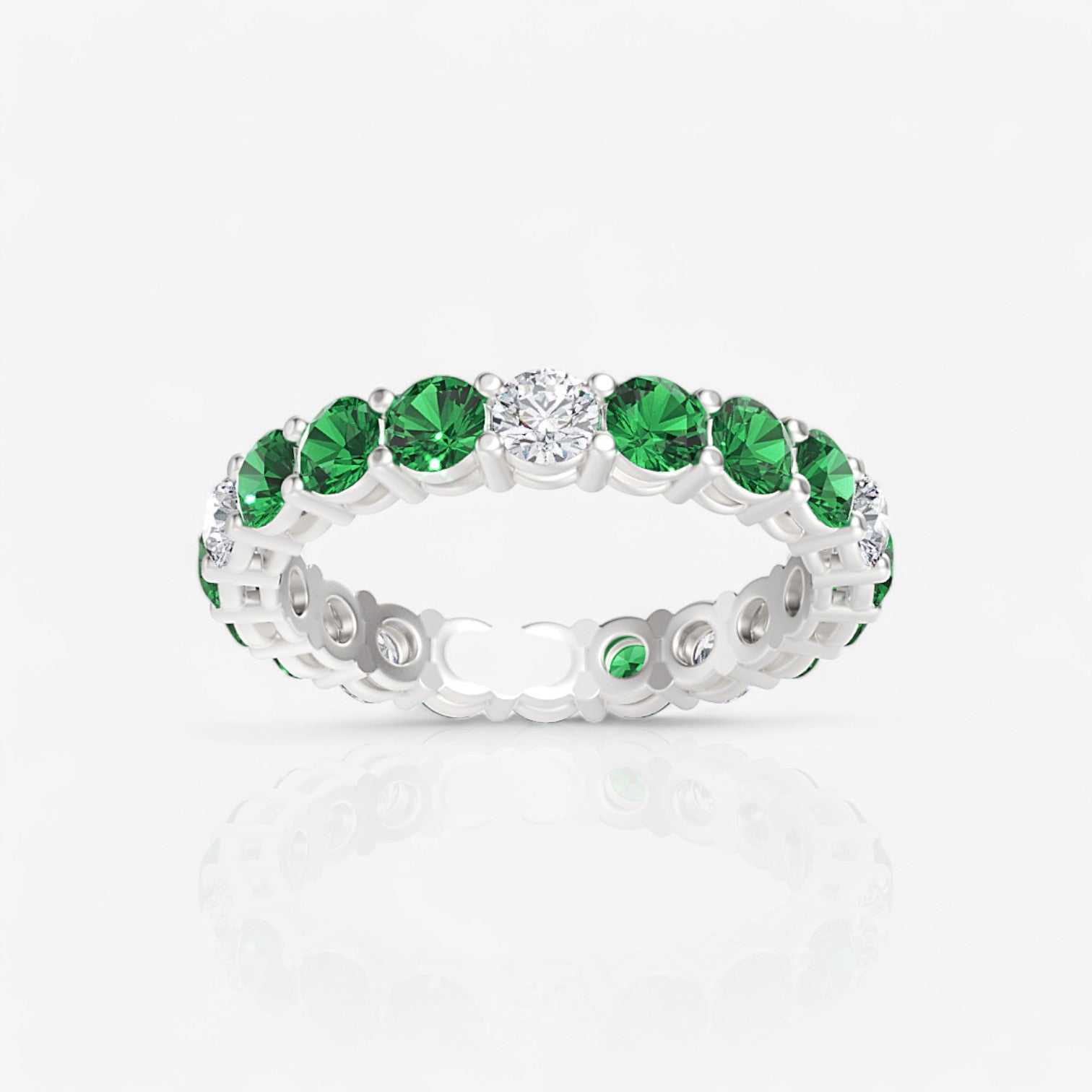 14kt white gold/18kt white gold/platinum/2.00/4/4.5/5/5.5/6/6.5/7/7.5/8/8.5/9/top