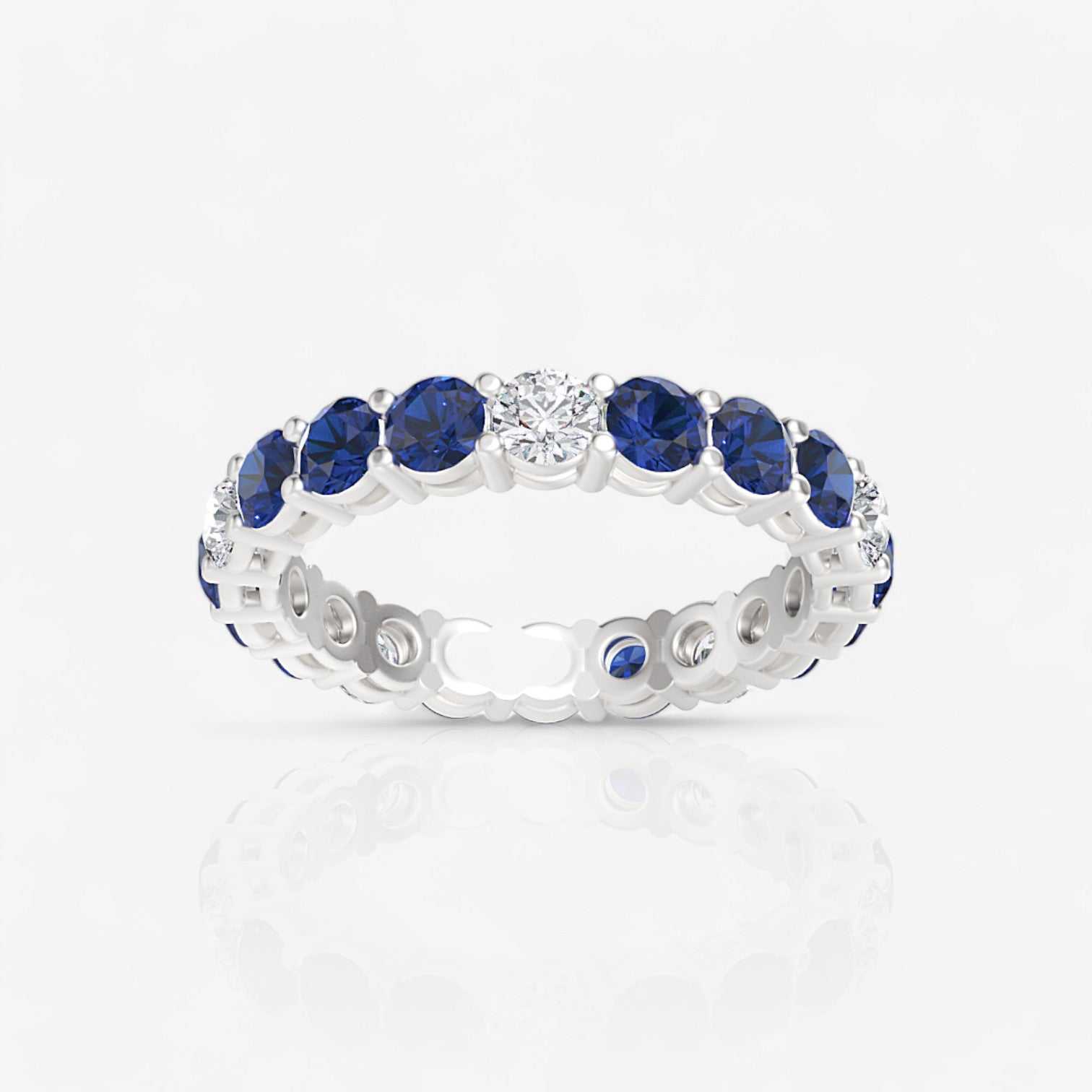 14kt white gold/18kt white gold/platinum/2.00/4/4.5/5/5.5/6/6.5/7/7.5/8/8.5/9/top