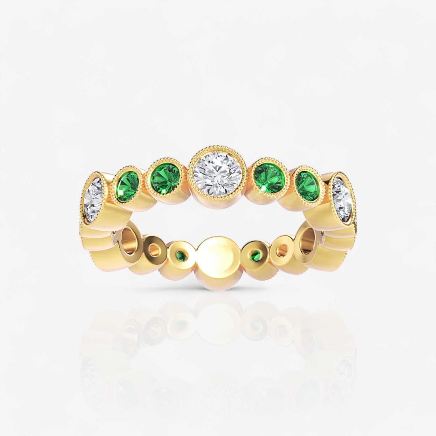 18kt yellow gold/1.35/top