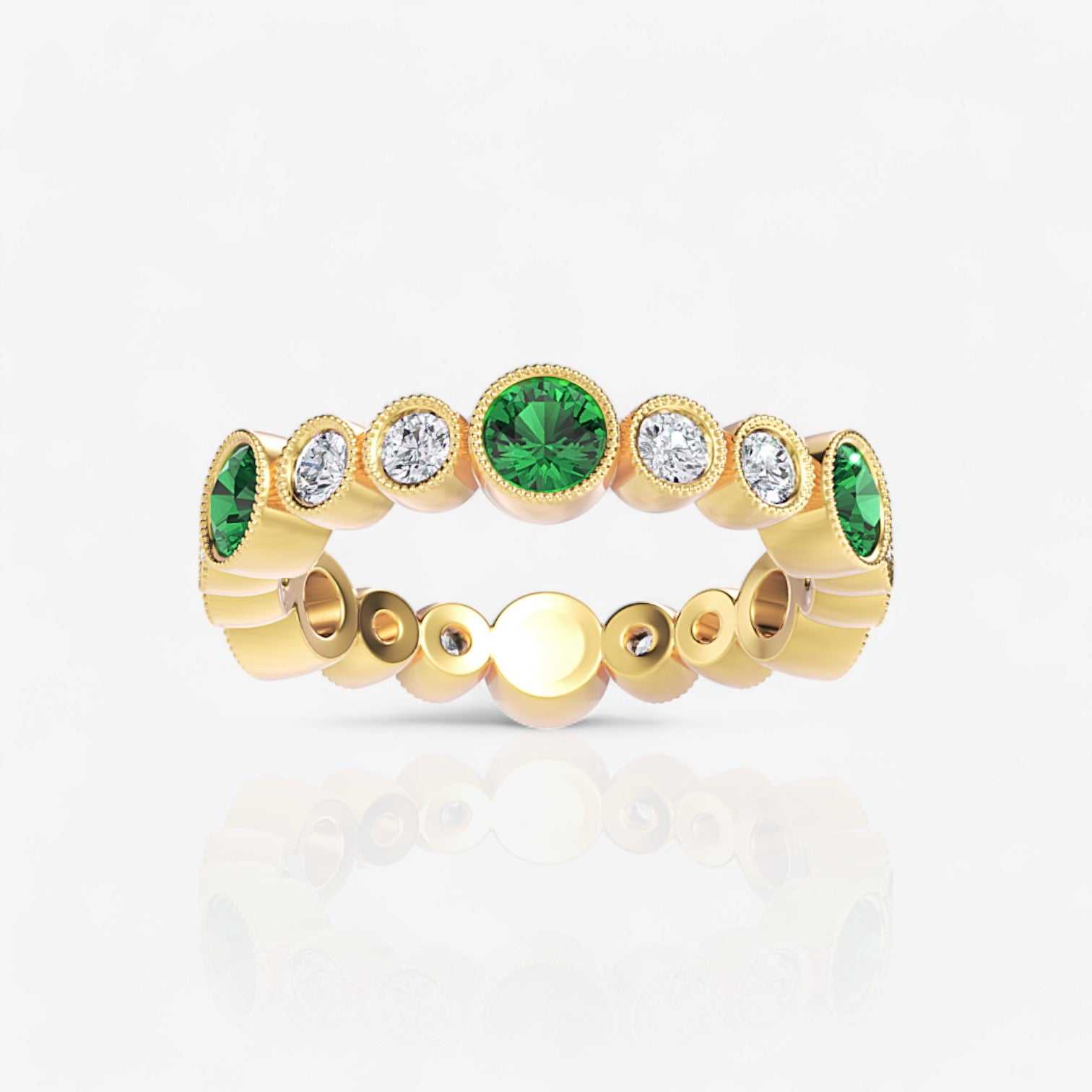 18kt yellow gold/1.35/top