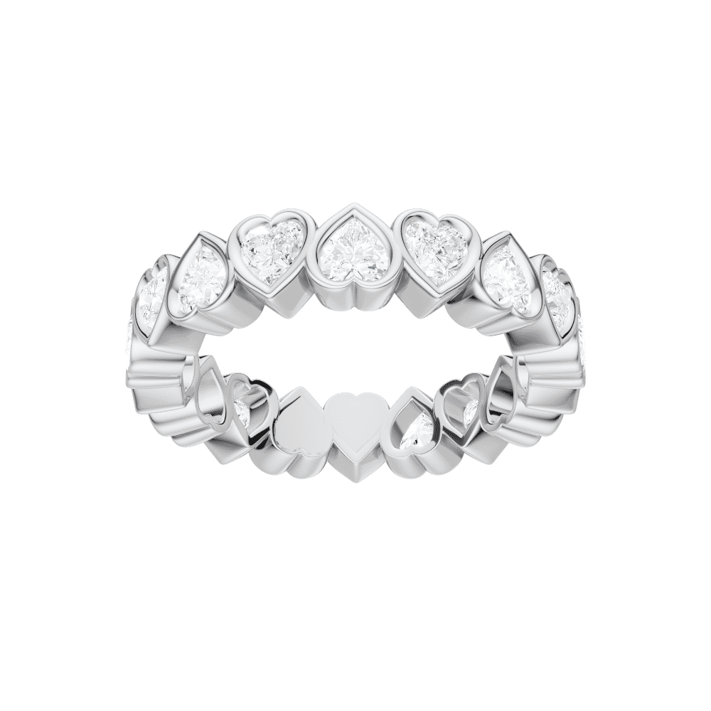 14kt white gold/18kt white gold/platinum/2.00/top