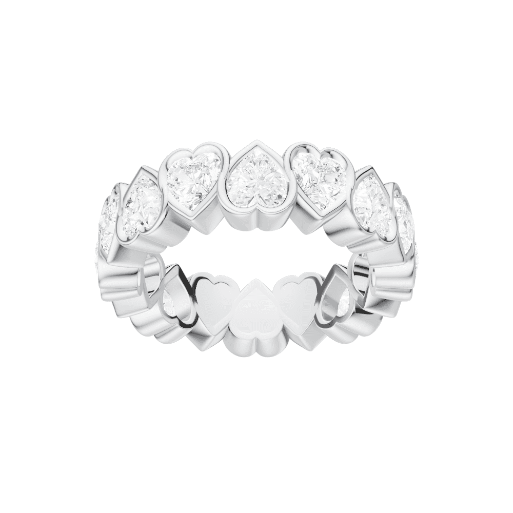 14kt white gold/18kt white gold/platinum/4.00/top