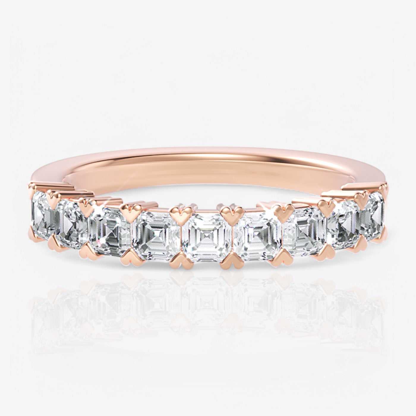 18kt rose gold/0.75/top