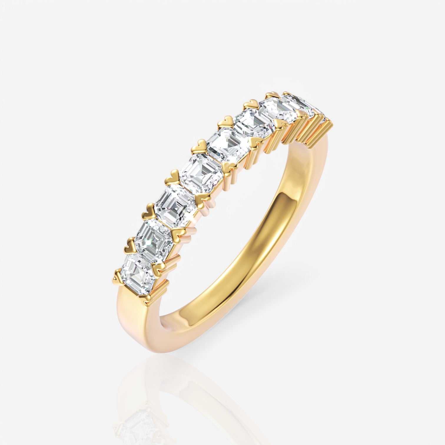 18kt yellow gold/1.00/front