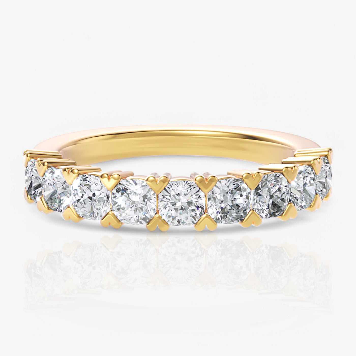 18kt yellow gold/0.75/top