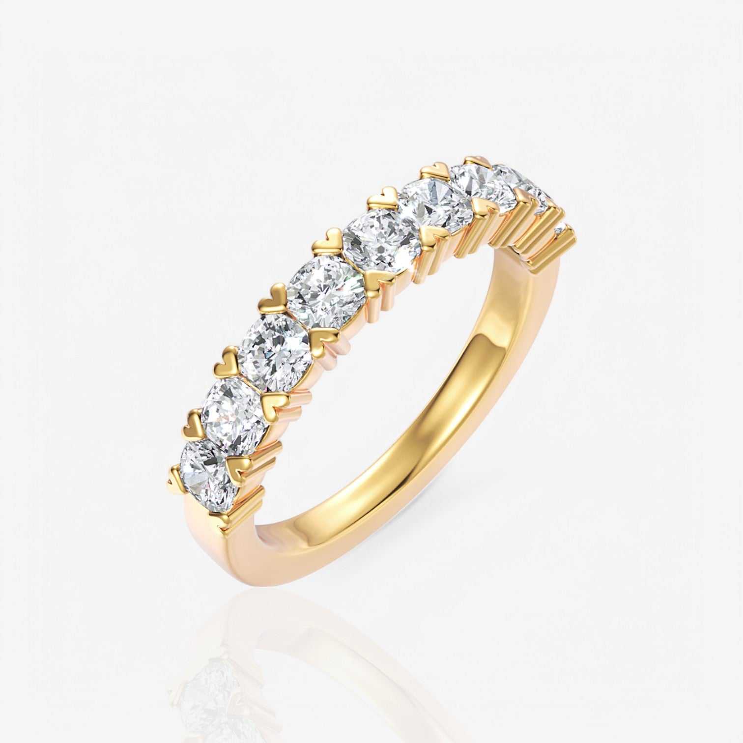 18kt yellow gold/0.75/front