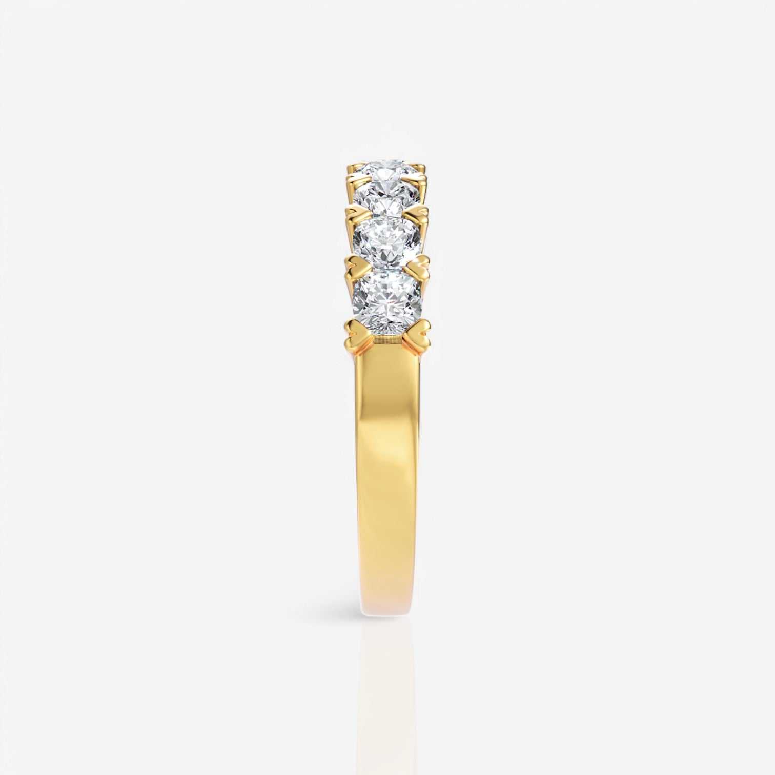 18kt yellow gold/0.75/perspective