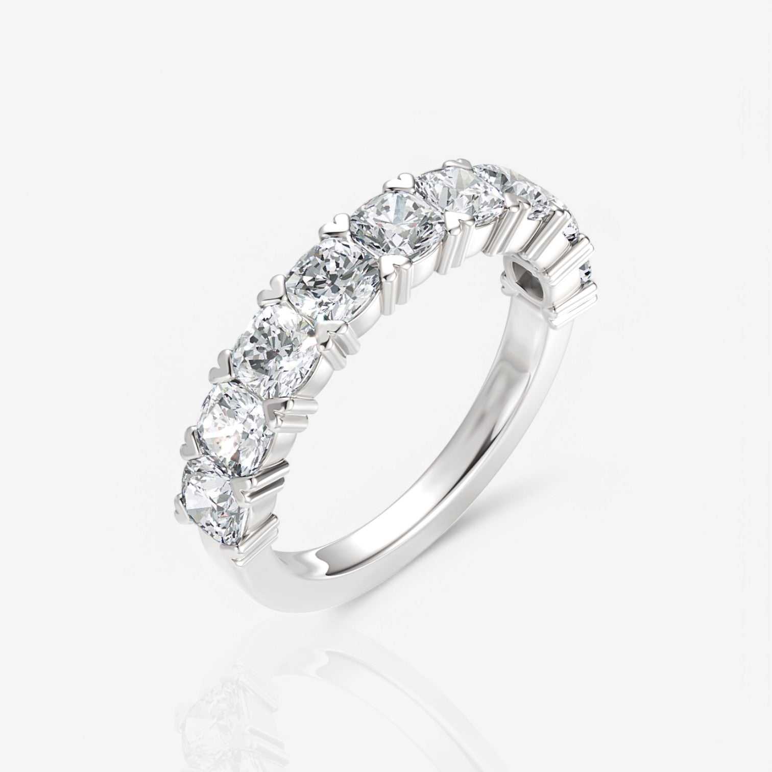 14kt white gold/18kt white gold/platinum/3.00/front