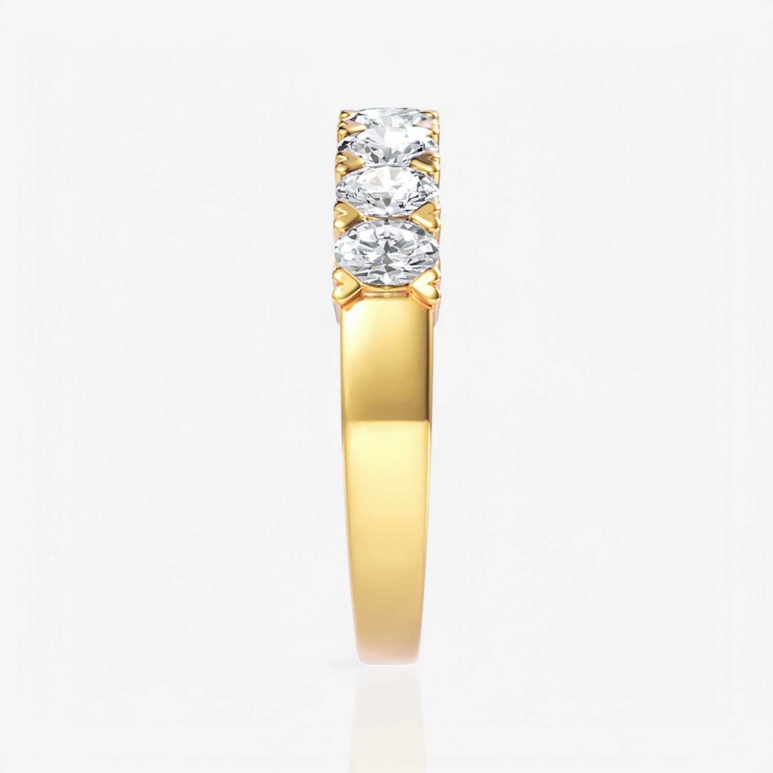 18kt yellow gold/0.75/perspective
