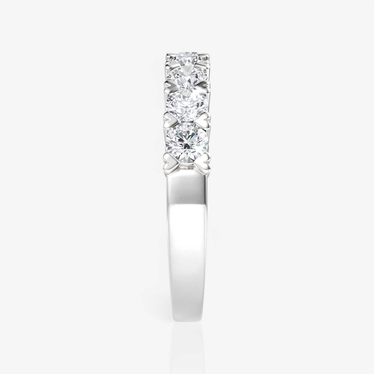 14kt white gold/18kt white gold/platinum/0.50/perspective