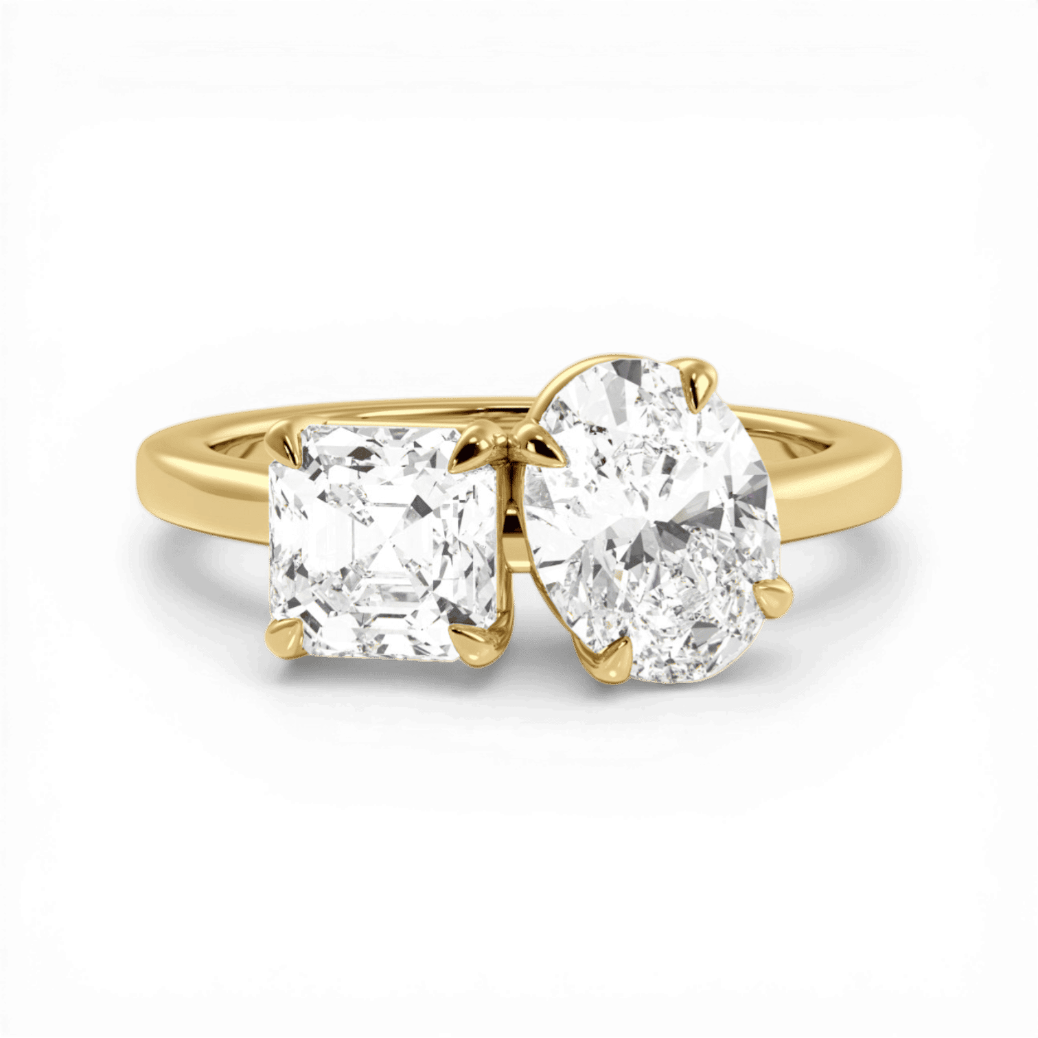 14kt yellow gold/18kt yellow gold/top