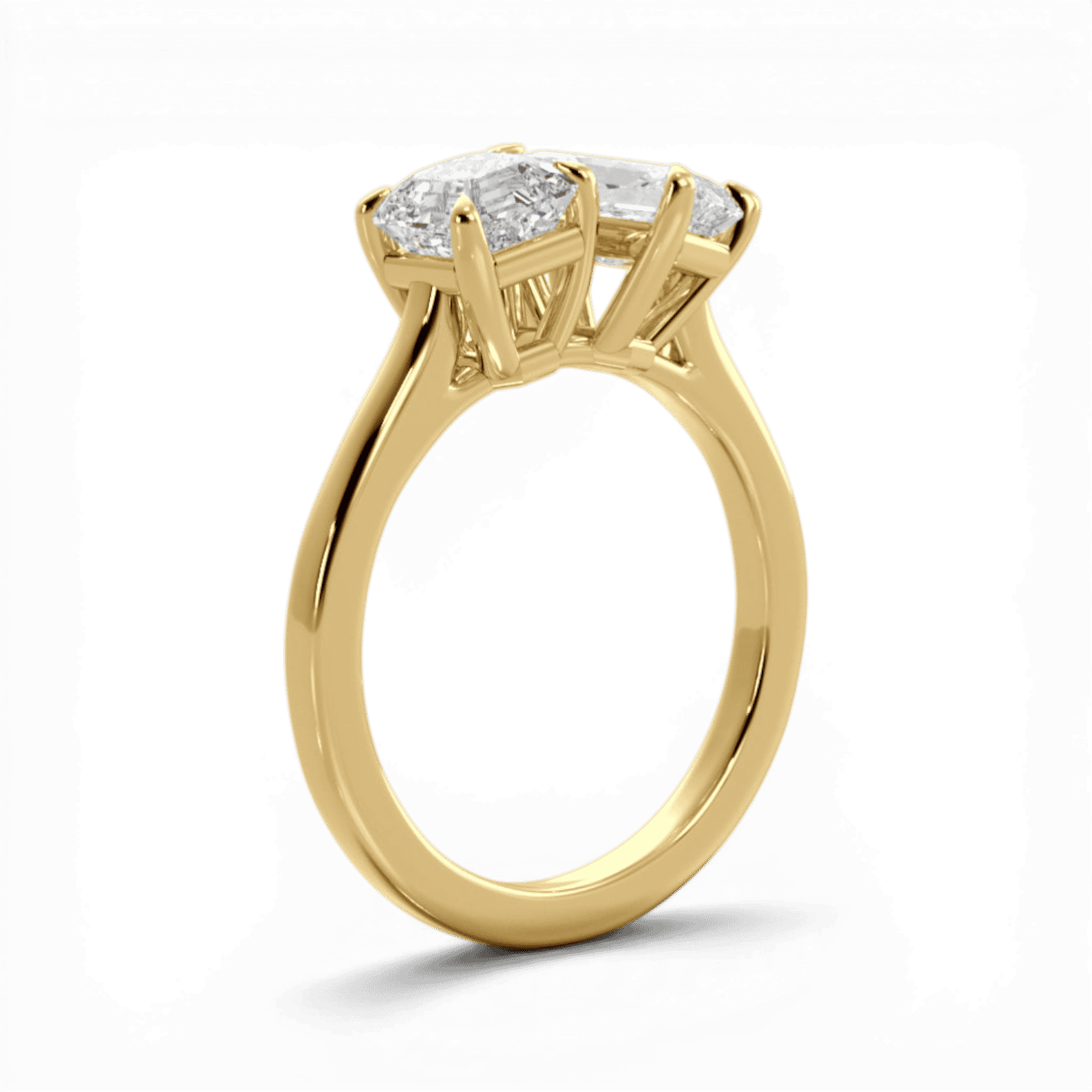 14kt yellow gold/18kt yellow gold/front