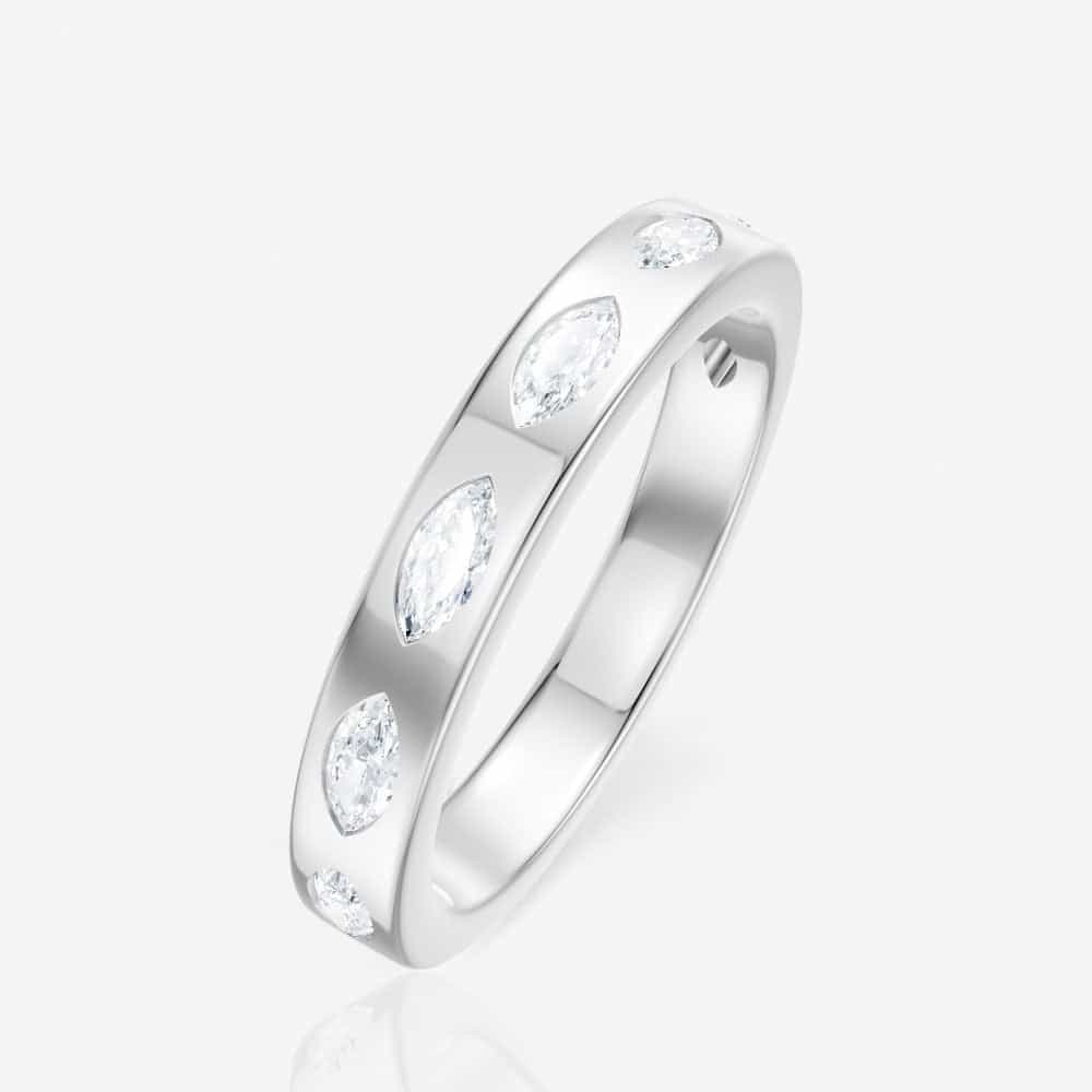 14kt white gold/top