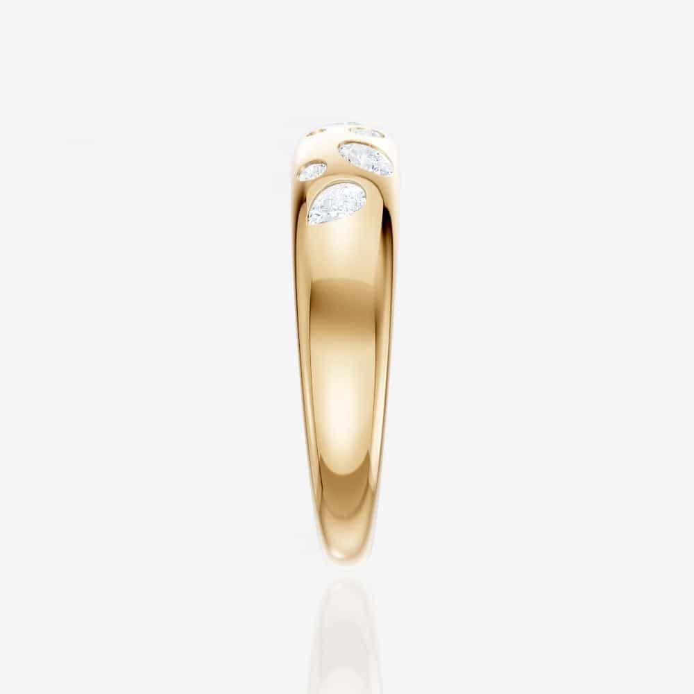 14kt yellow gold/perspective